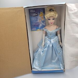 New Vintage 2005 Brass Key Cinderella Porcelain Doll